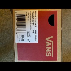 Boys size vans for sale in fair condition